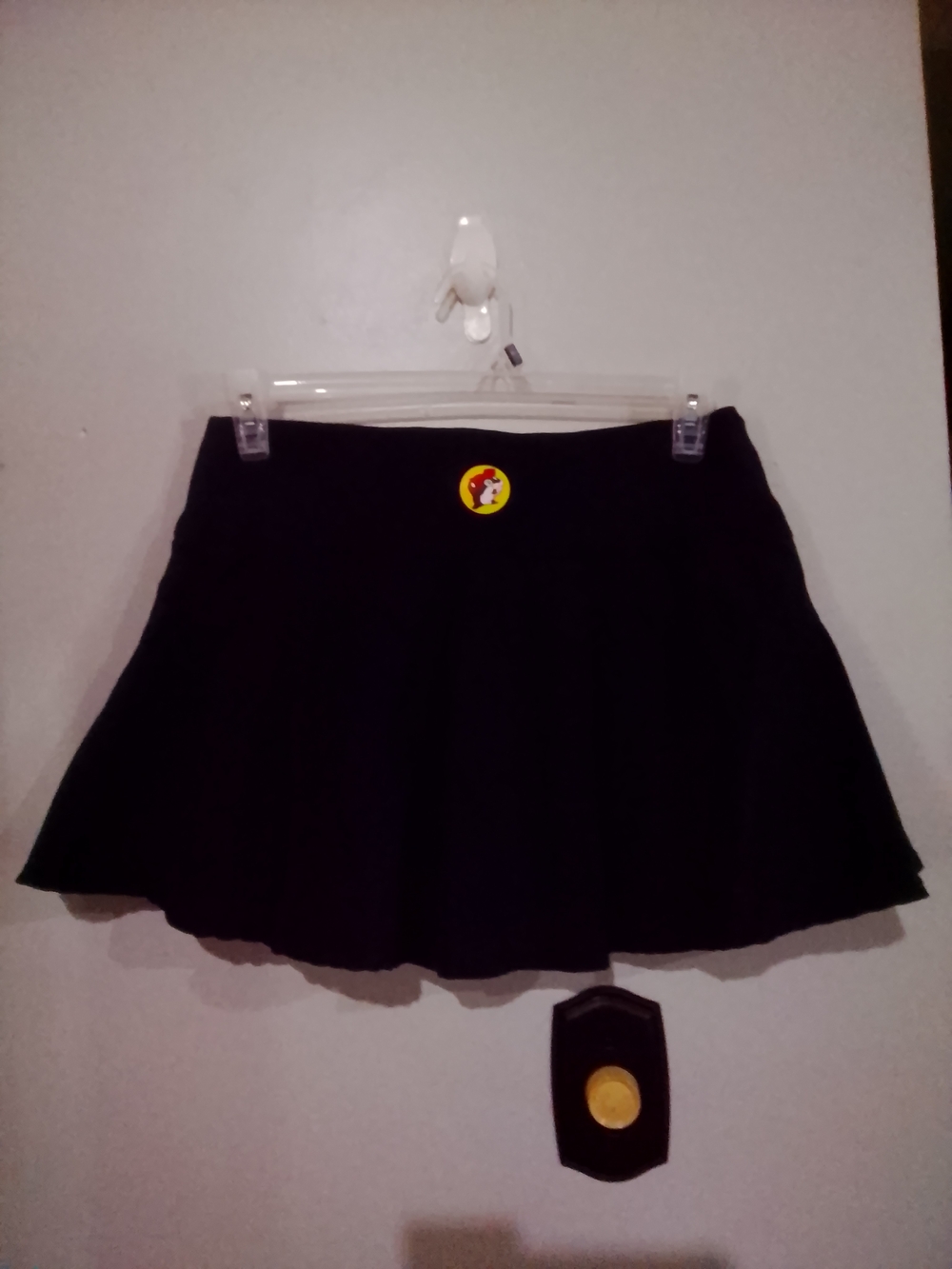 Women's Black A-Line Mini Skirt
